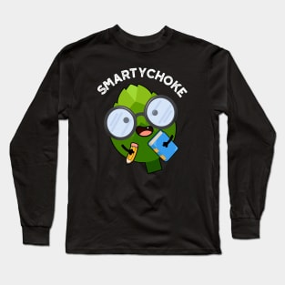 Smartychoke Funny Veggie Artichoke Pun Long Sleeve T-Shirt